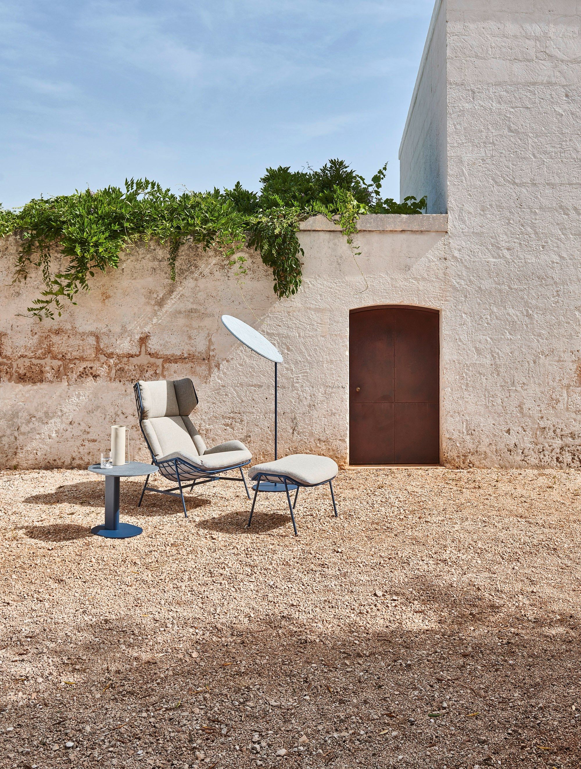 Тканевое садовое кресло с подголовником Varaschin Summer Set ARCH-00062979 - Вид №2