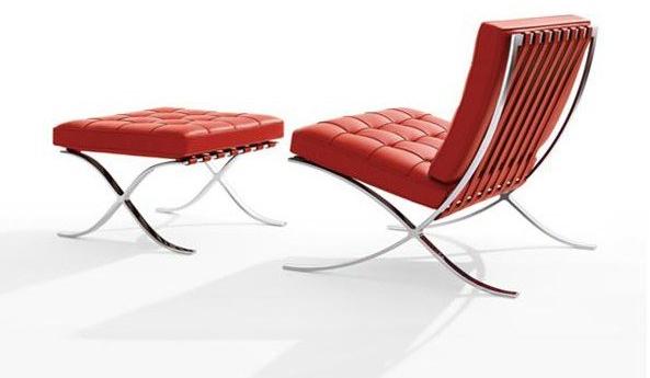 KNOLL Кожаное кресло Barcelona® sun-id-1405480 - Вид №2