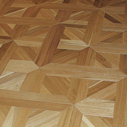 Модульный паркет Marco Ferutti Linea Linea Дуб с брашью (Текстурированная) 405х405 мм 2600600029 - Вид №3