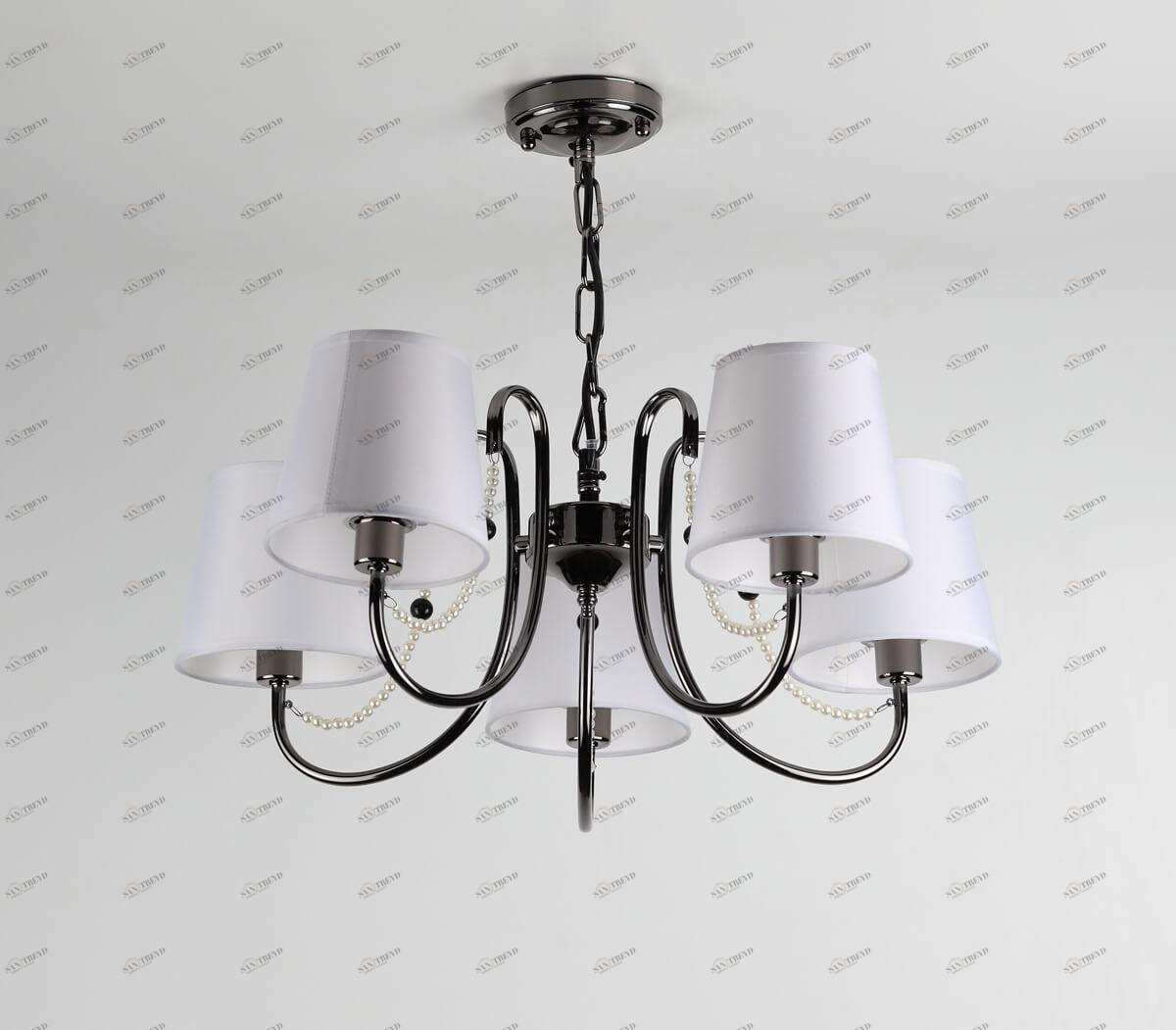 Подвесная люстра Rivoli Perla 2025-205 RIVOLI PERLA 337151 Белый;черный