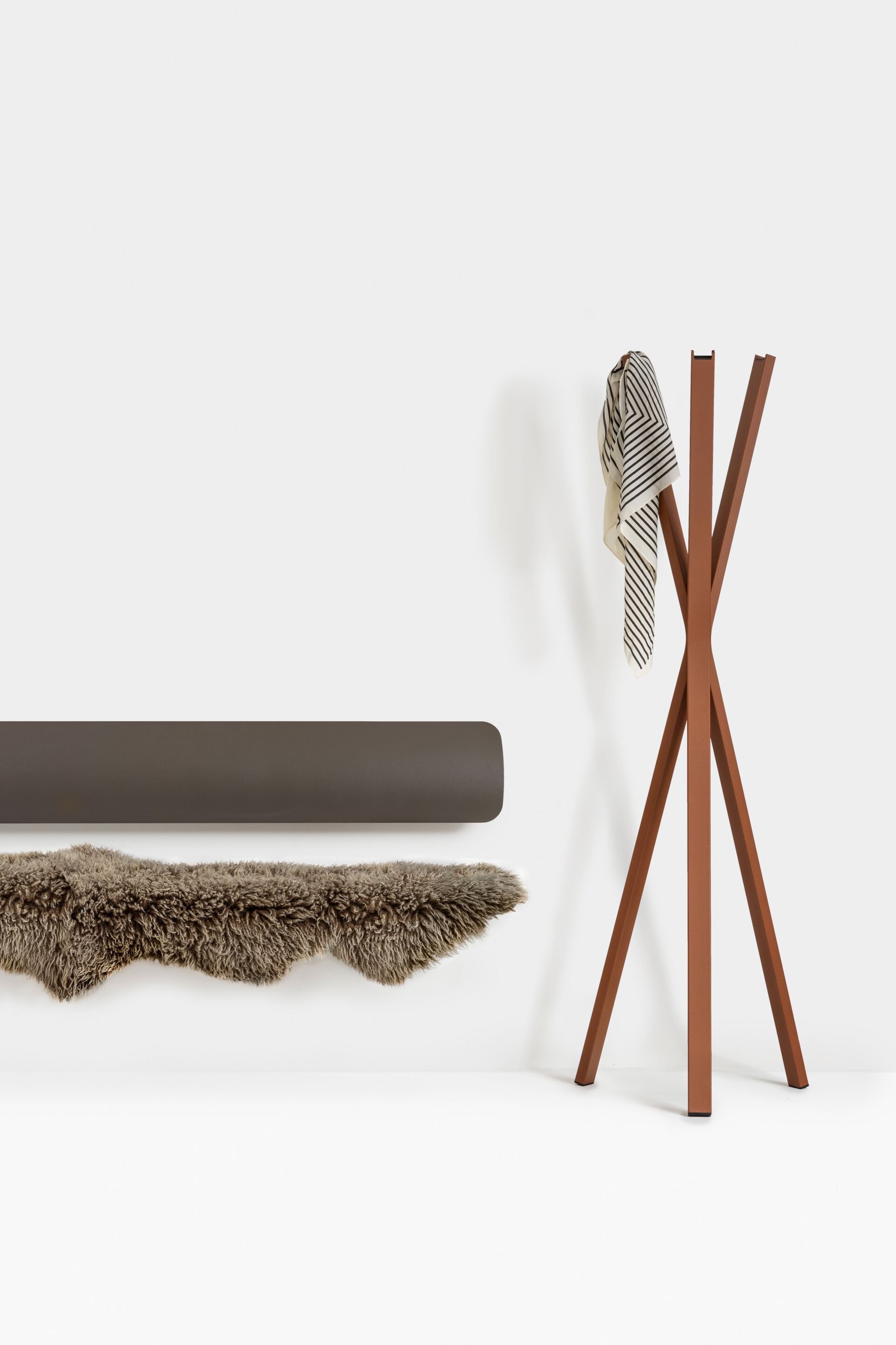 Стальная скамейка с порошковым покрытием FUNCTIONALS BEN ARCH-00131244 - Вид №7