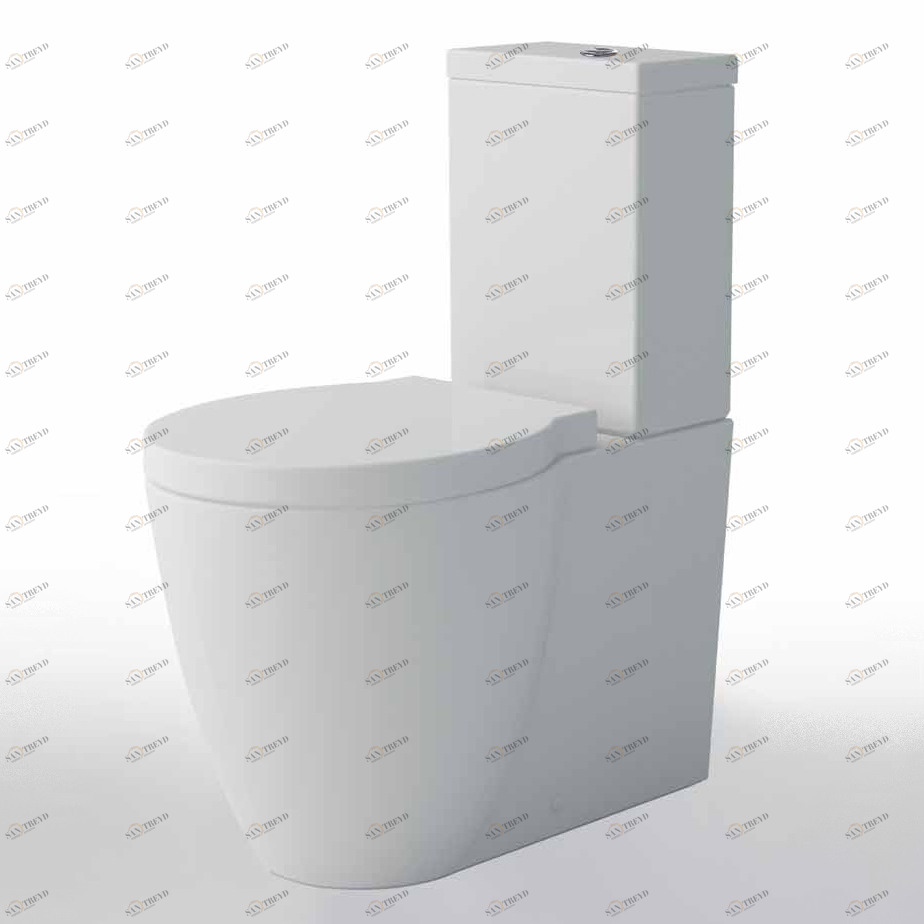 EASVAMEVOEASCAM Компакт унитаз с бачком Белый Ceramica Cielo EASY BATH Италия