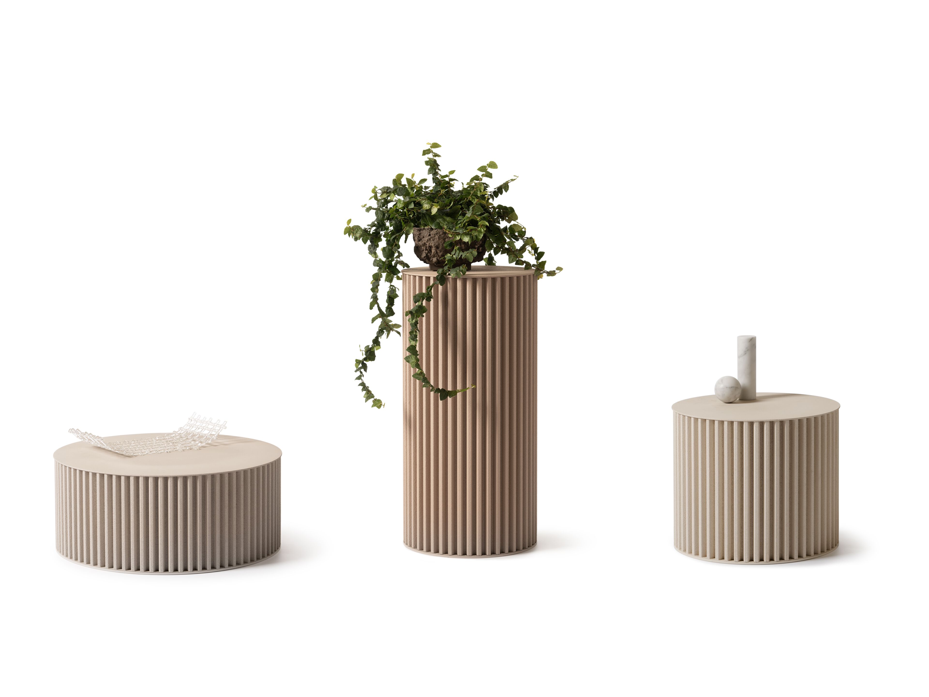 Алюминиевый круглый садовый столик Opinion Ciatti HERCLINO ARCH-00072385