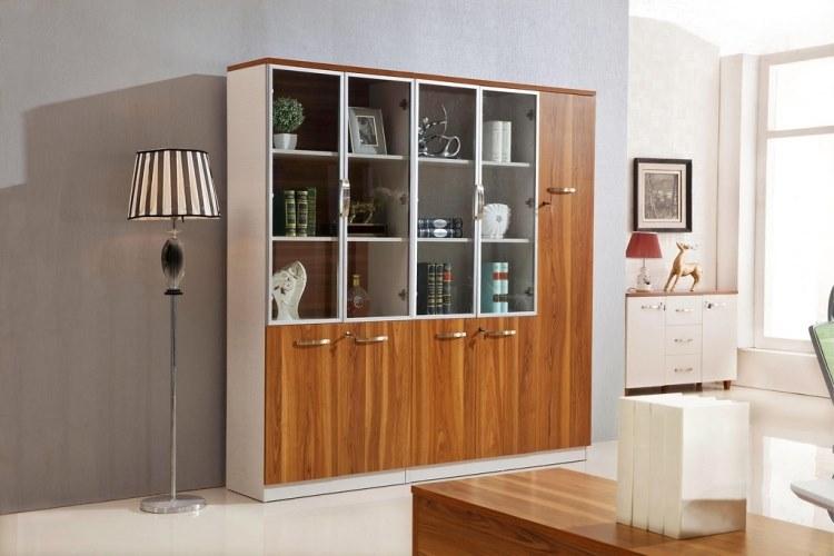 Arrediorg.it® Высокий деревянный офисный блок с распашными дверями Evolutio C208  - Вид №4