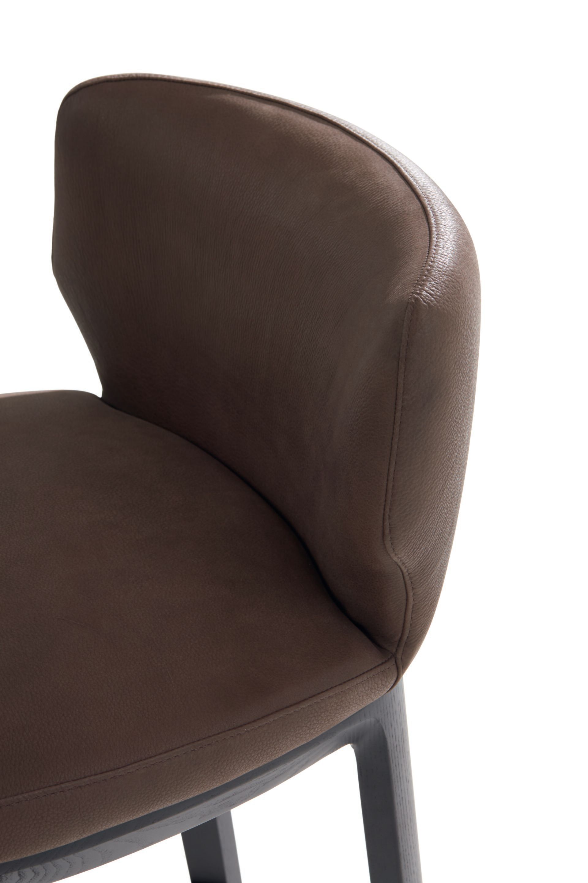 Высокий кожаный стул DE PADOVA Ami ARCH-00026372 - Вид №5