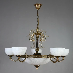 Подвесная люстра Ambiente Seville 02140/5 PB белая AMBIENTE ДИЗАЙНЕРСКИЕ, SEVILLE 188233 Белый