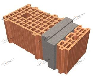 T2D Предварительно собранный антисейсмический несущий блок Tris® portante - masserano (bi) M770