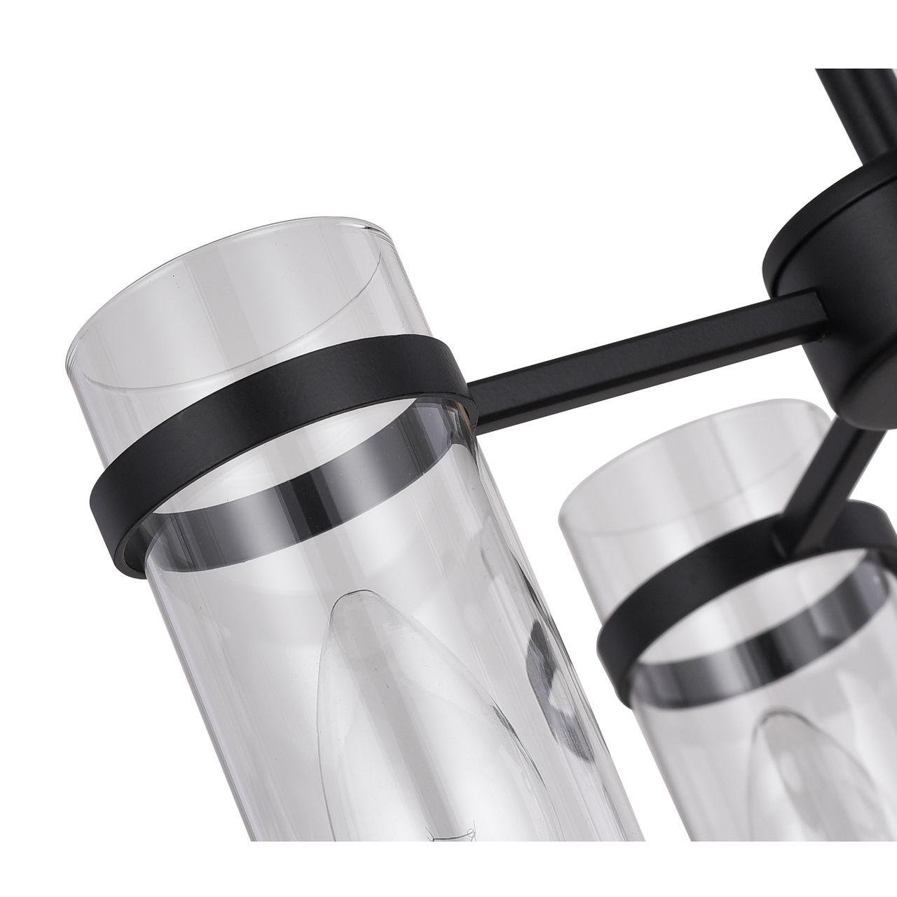 Подвесная люстра ST Luce Bichero SL334.403.04 ST LUCE ДИЗАЙНЕРСКИЕ, BICHERO 279764 Черный  - Вид №1
