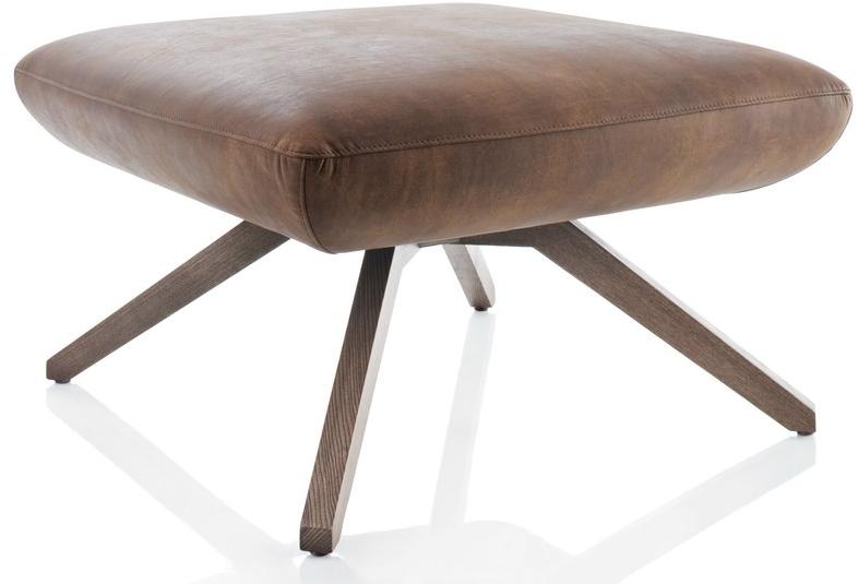 ALMA DESIGN Пуф из кожи на основе ясеня X pouf sun-id-1451802 - Вид №1