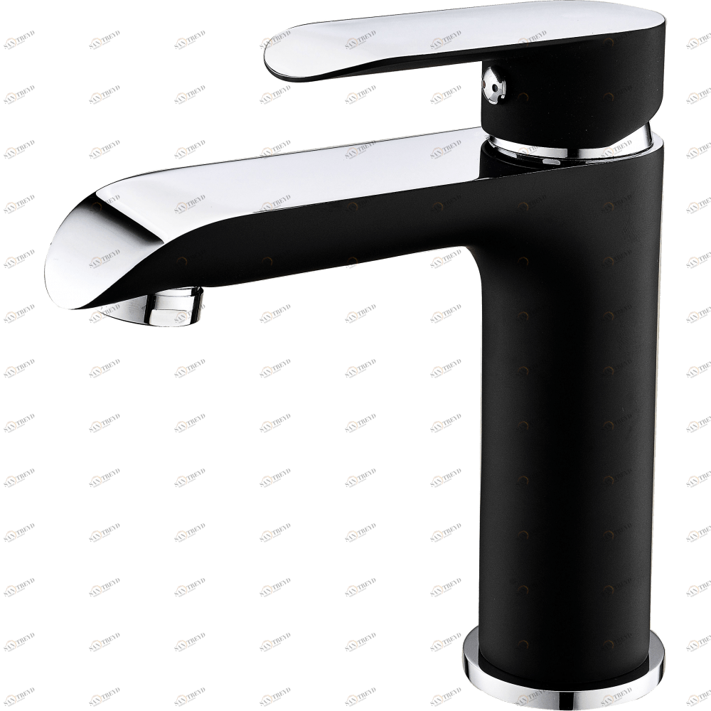 GZ 22011C Смеситель для раковины однорычажный Ganzer Черный Ganzer Германия 14068