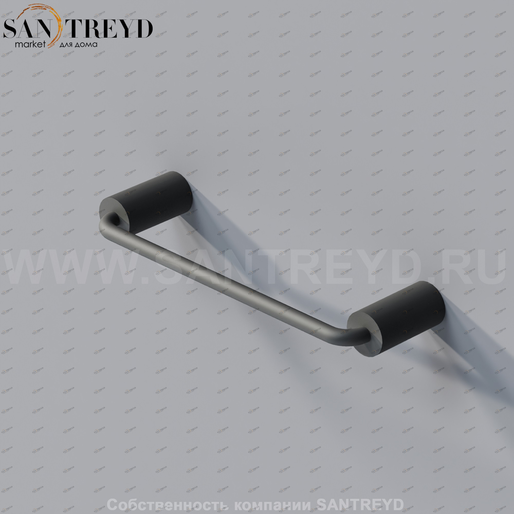 Agape BUCATINI Держатель для туалетной бумаги черный ABUC0172EB