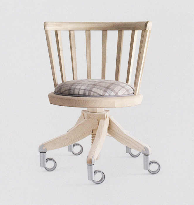 Рабочее кресло  VOLPI UDINI GIREVOLE Contemporary