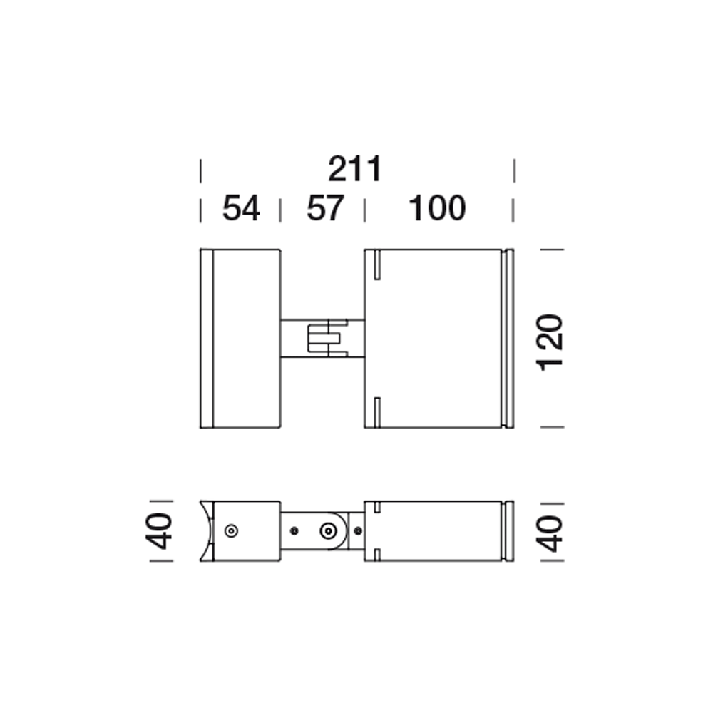 8720168 Уличное освещение  Platek TARGET SMALL Su palo  TARGET SMALL On pole - 4 LED 4000K 48°  - Вид №2