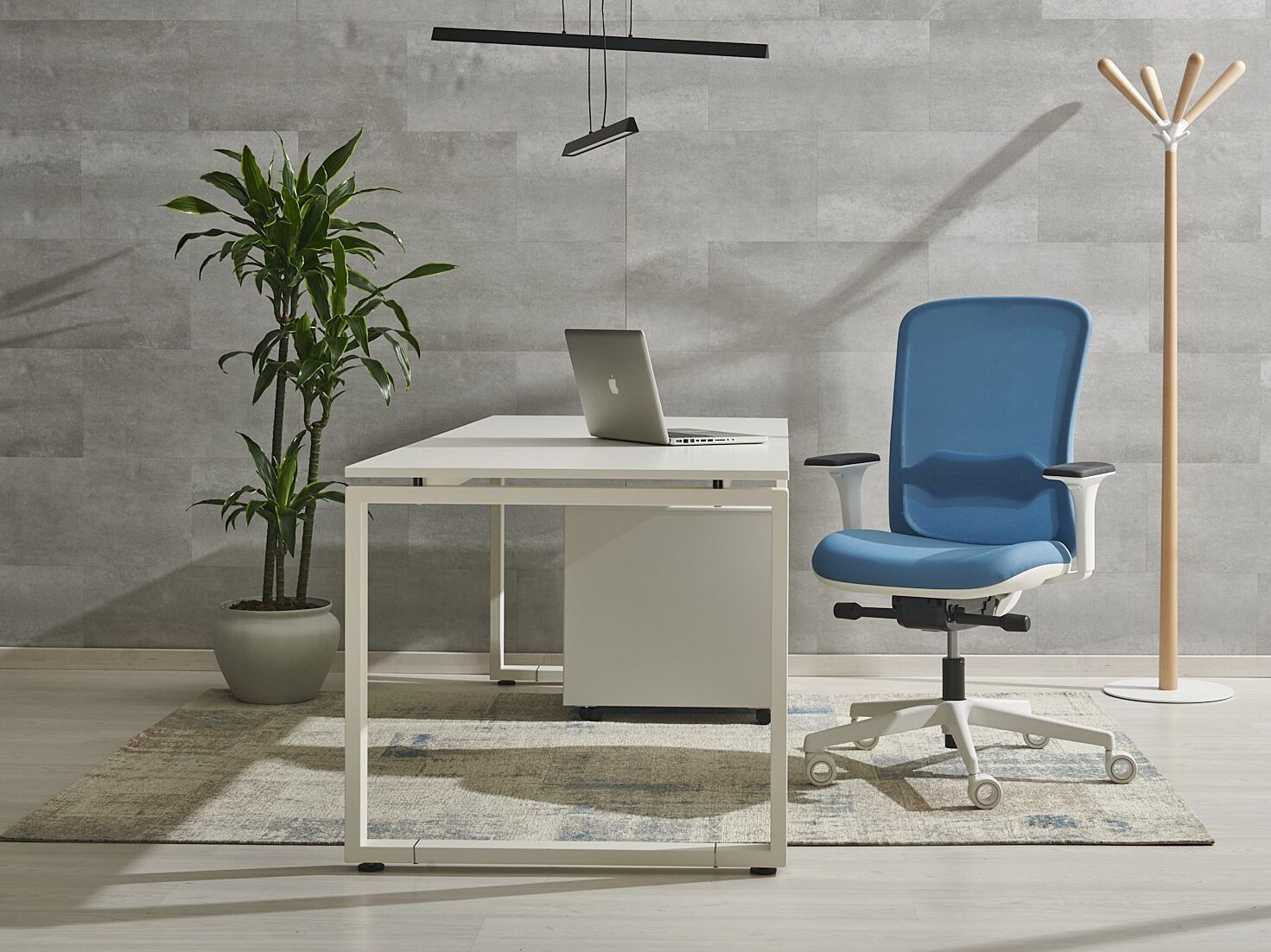 Офисное кресло с регулируемой высотой из 5 спиц AP Factor Аризона ARCH-00145042 - Вид №4