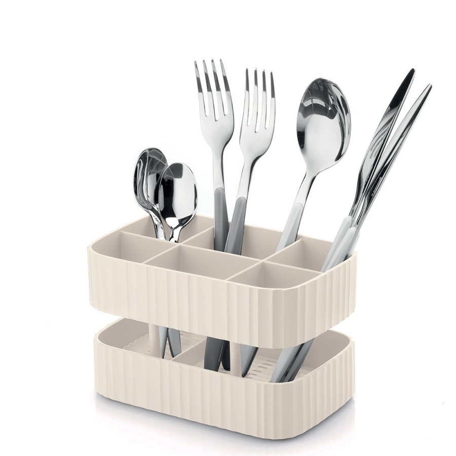 178200156 Сушилка для столовых приборов drain&safe молочно-белая Guzzini  - Вид №1