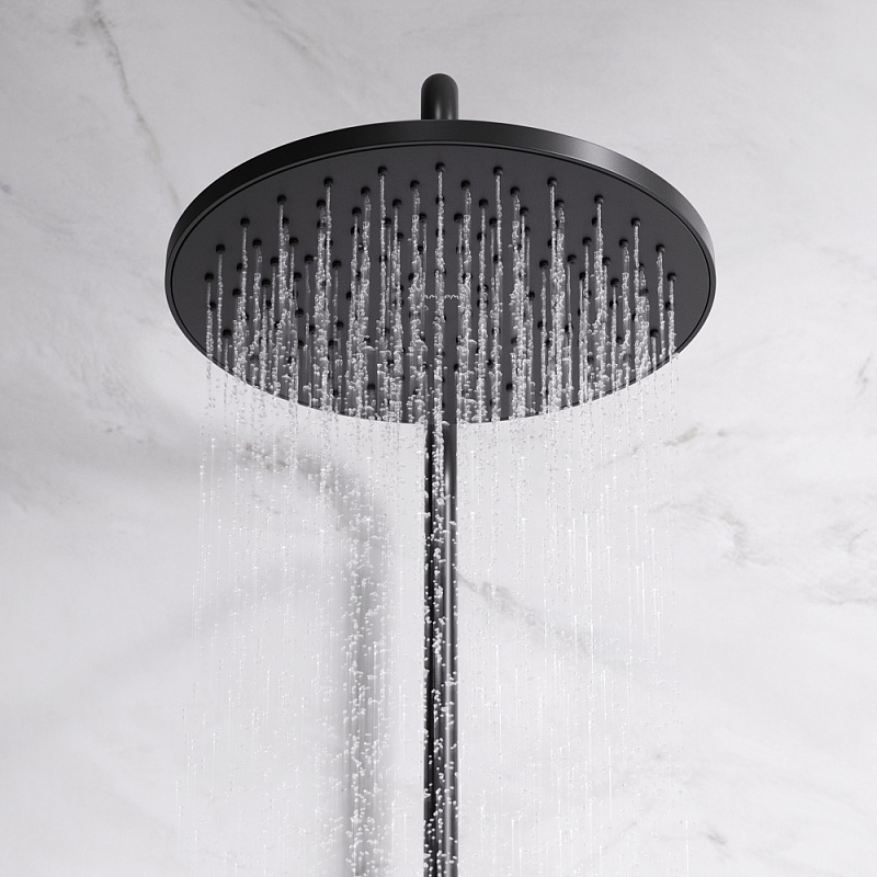 F0780422 душ.система набор:см-ль д/душа термостатверх.душ d220 мм ручной душ 120 мм 3 функци AM.PM Like - Вид №5