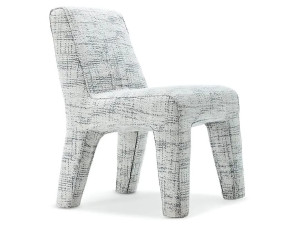 Мягкий стул из ткани