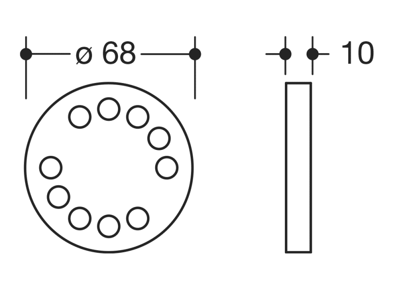 510640 прокладка HEWI Neuheiten SAN  - Вид №1