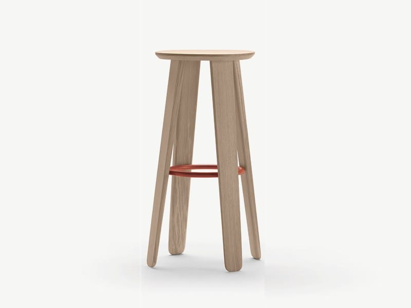 Высокий деревянный стул ALKI Triku ARCH-00149523 - Вид №2