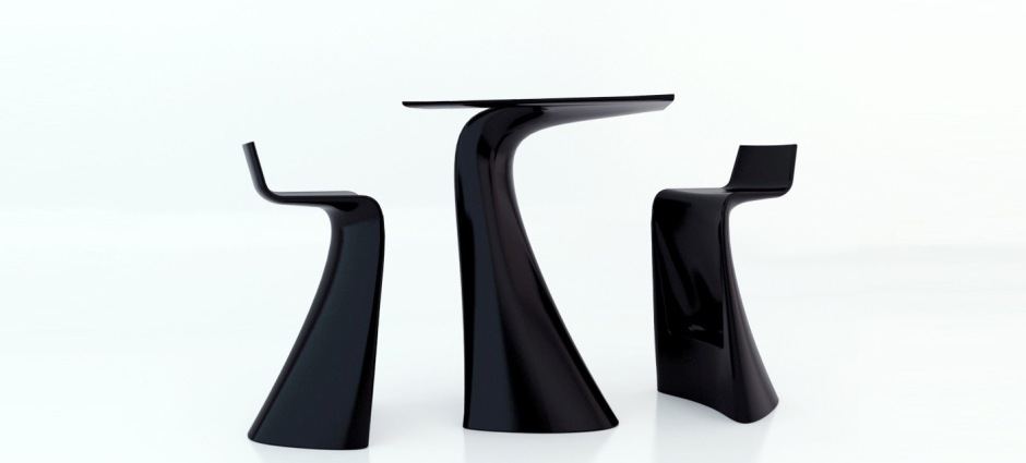 007753 Барный столик Vondom Wing - Вид №3