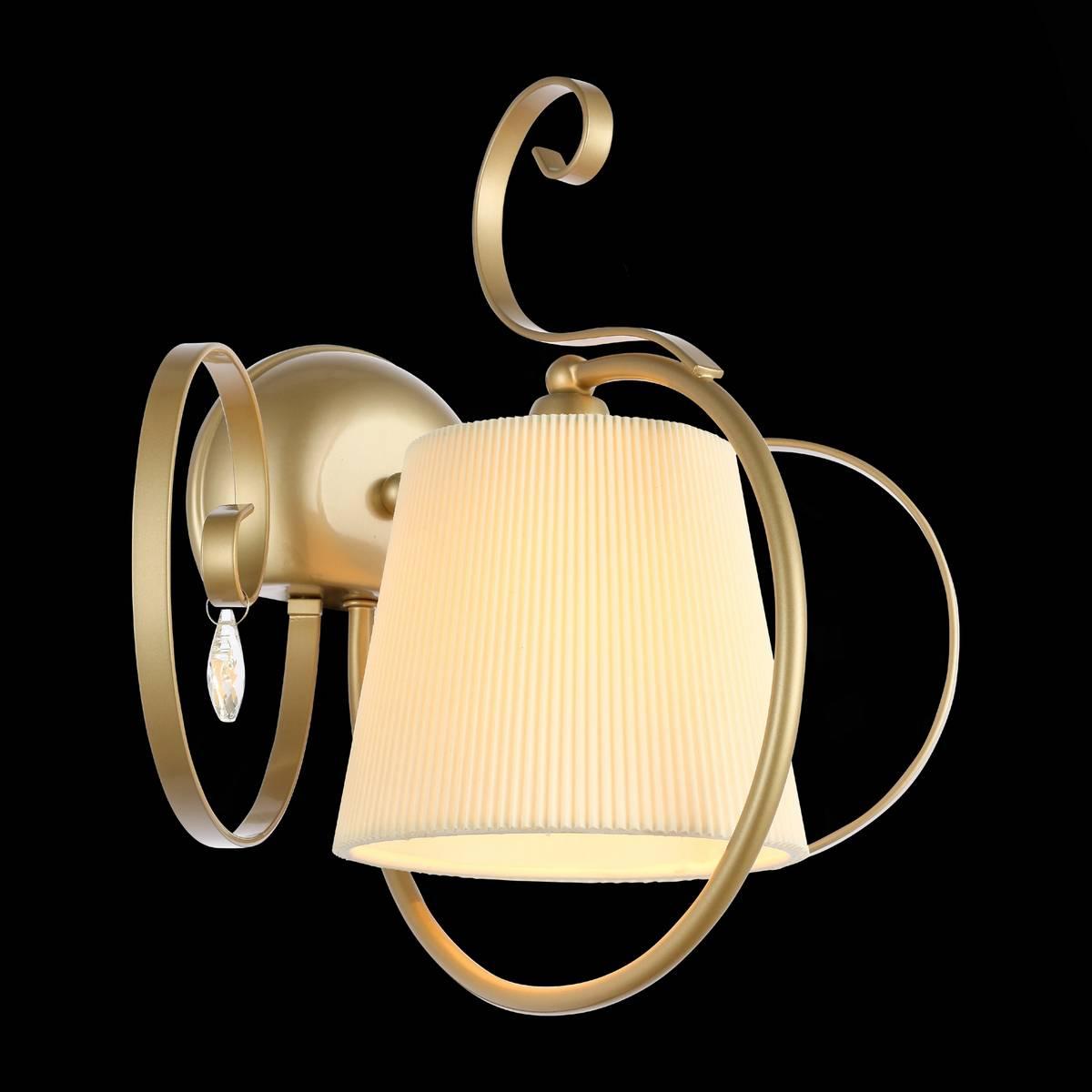 Бра настенное белое с золотым ST Luce Azurro SL177.201.01 ST LUCE AZZURRO 00-3930530 Белый;золото  - Вид №2