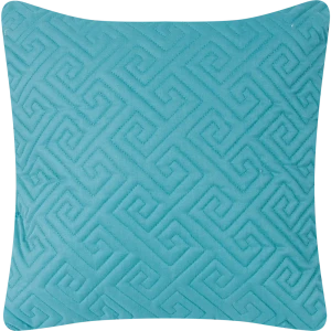 Подушка Aqua 2 50x50 см цвет бирюзовый 84631644 STLM-2008843