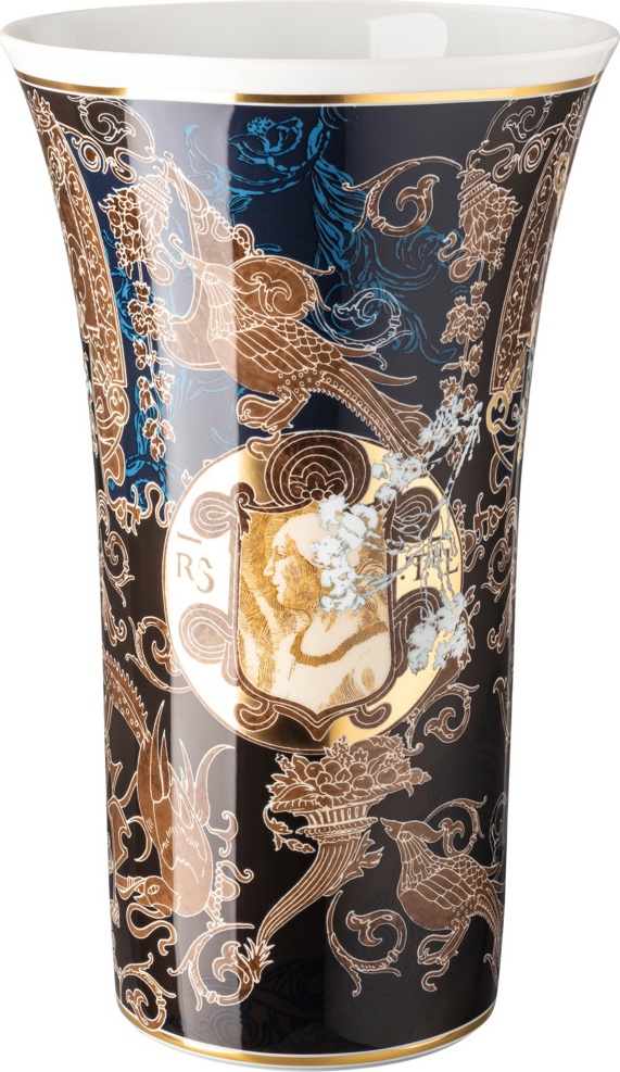 10654576 Rosenthal Ваза Rosenthal Династия 34см фарфор, коричнево-синяя Фарфор 