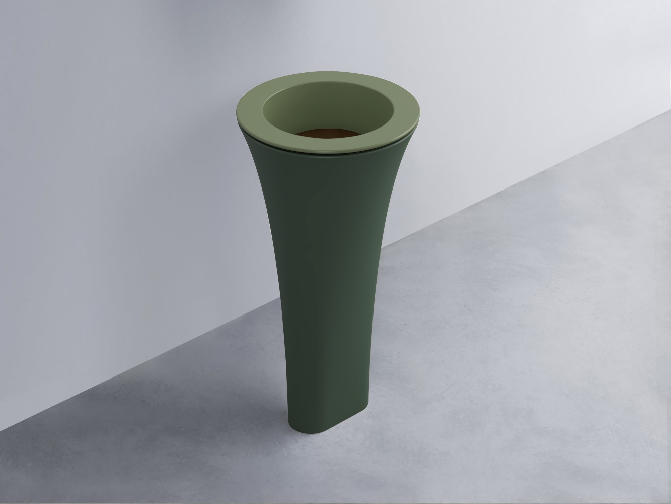 AMLA45-AG+AMPILT-CA+AMCOLT-MU Раковина Amedeo Tondo отдельностоящая cielo Enjoy + Amedeo Ceramica Cielo