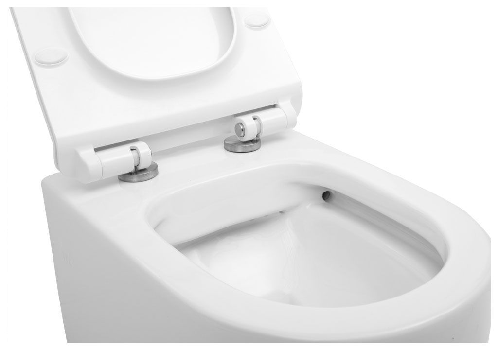 BL102NWHT Подвесной унитаз настенный Белый Aquanet CETUS Китай - Вид №6