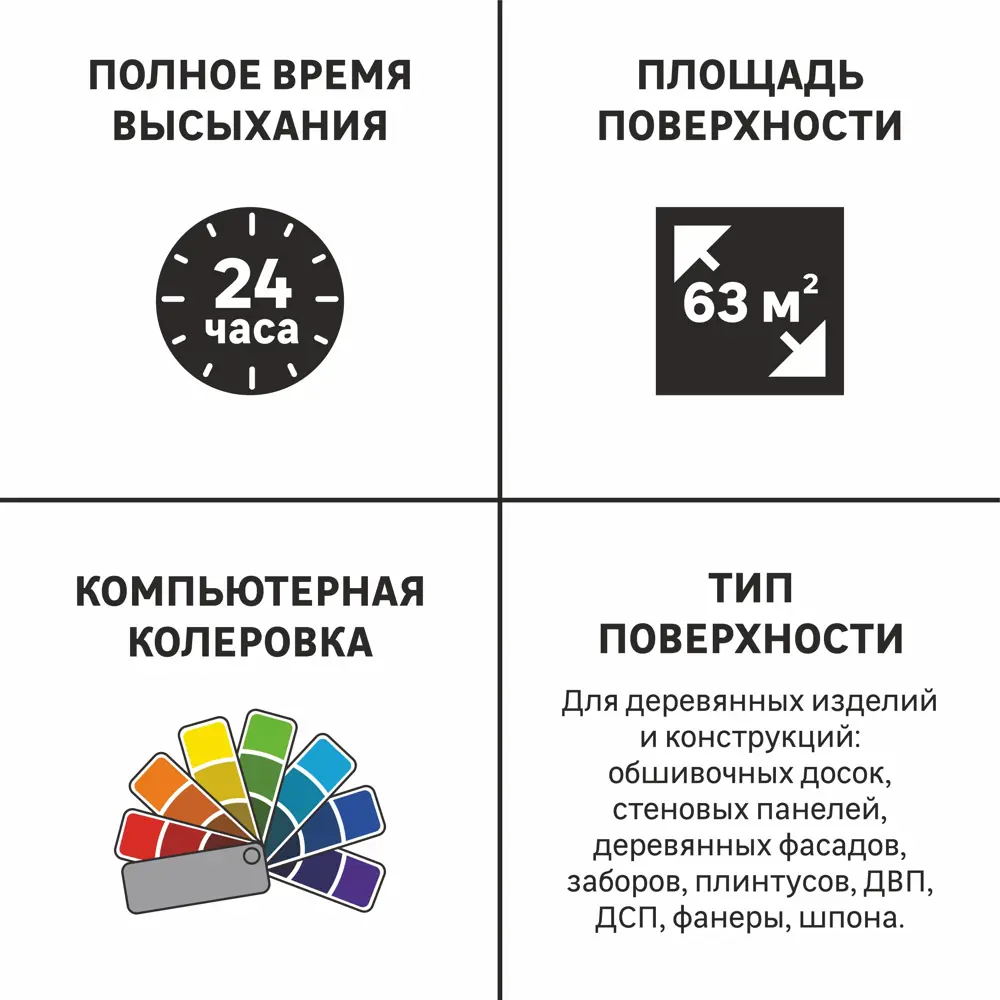 LUXENS Гибридный антисептик для дерева с колеровкой 9л 82933507 STLM-0855321 - Вид №4