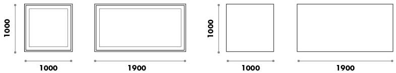 FIT INTERIORS Прямоугольное настенное зеркало со встроенной подсветкой sun-id-1375047 - Вид №2