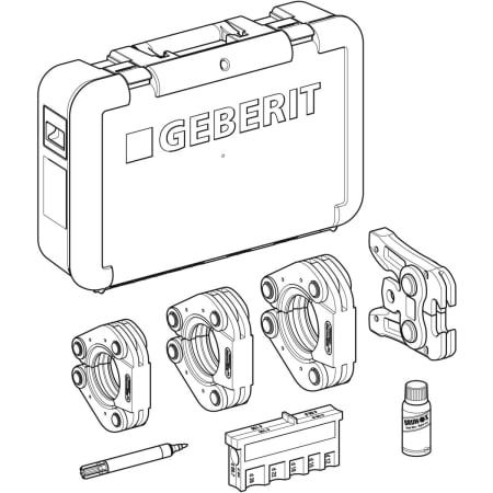 691.297.00.3 Обжимные кольца Geberit Mapress [2], в футляре Geberit  - Вид №1
