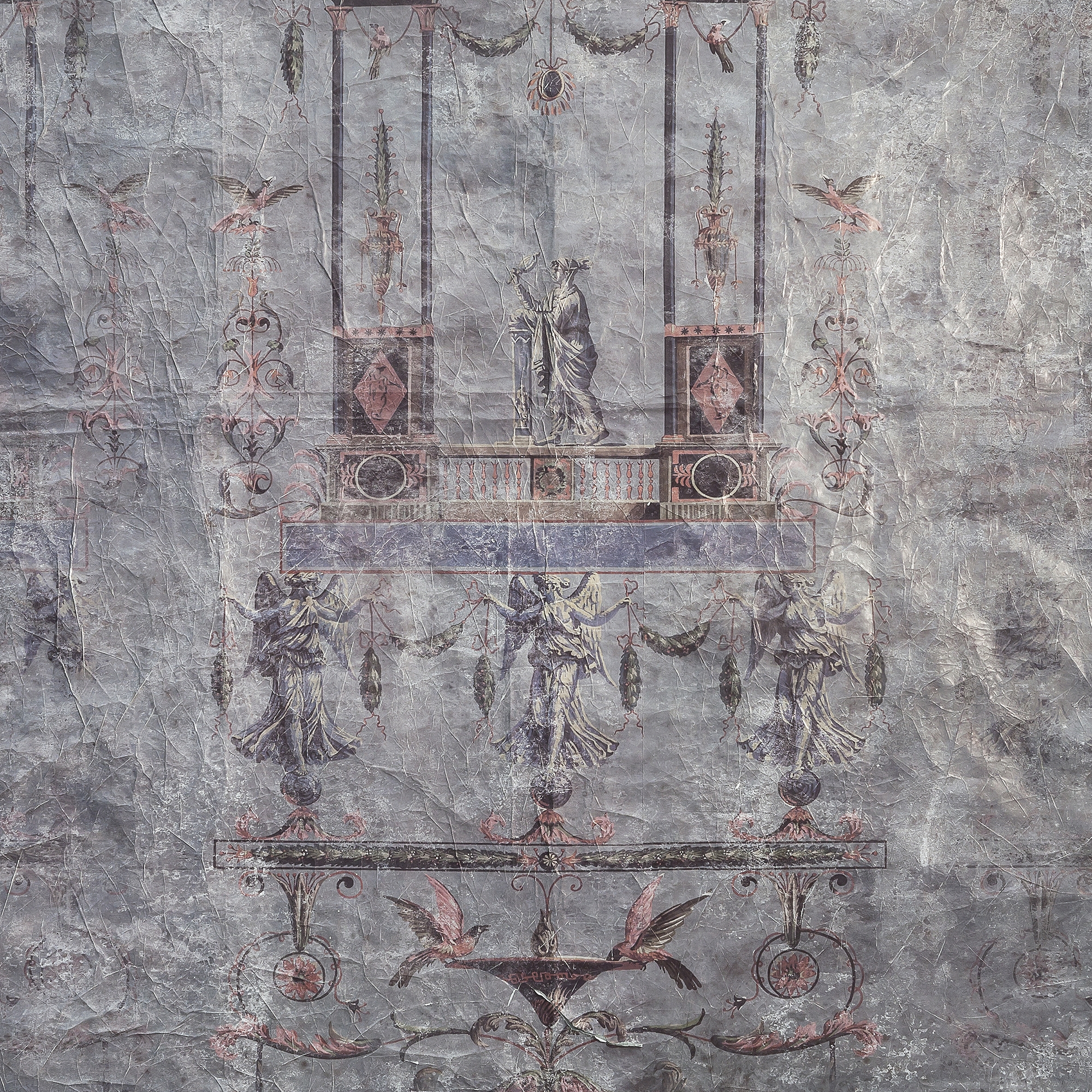 710090-80 ABHIKA ОБОИ РОМАНС BLUE  - Вид №1