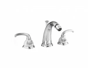 033021.000.62 Комплект биде с тремя отверстиями Сатин никель