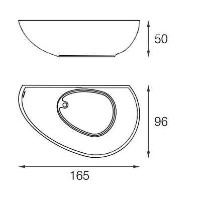 Vanity bicolor Mastella  Ванны  - Вид №3