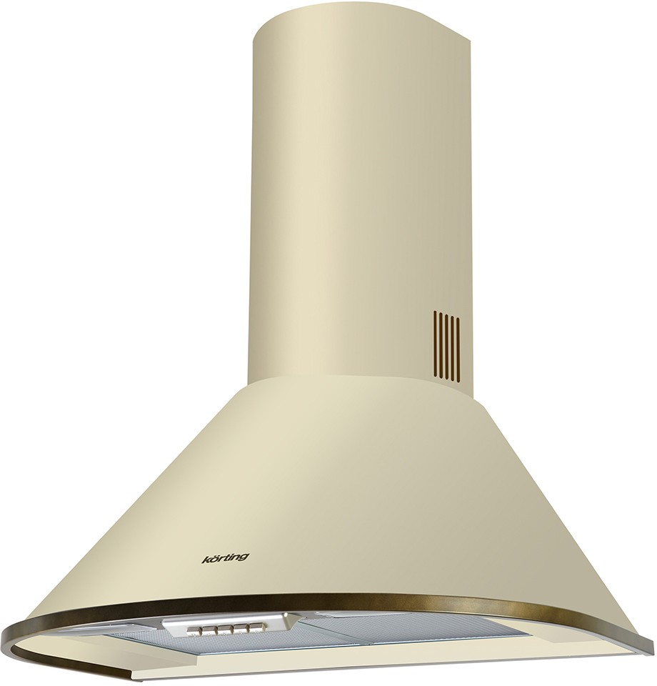 KHC 6930 RI Вытяжки / каминная, retro, 60 см, 950 м3/ч, механическое управление, 4 режима, слоновая кость+бронза Korting Santreyd 
