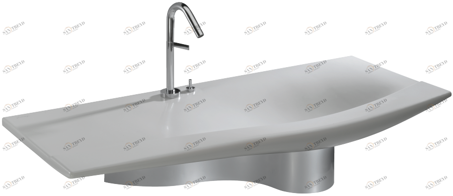 E75627-CHM Полупьедестал для раковины-столешницы 120 см Jacobdelafon STILLNESS Santreyd
