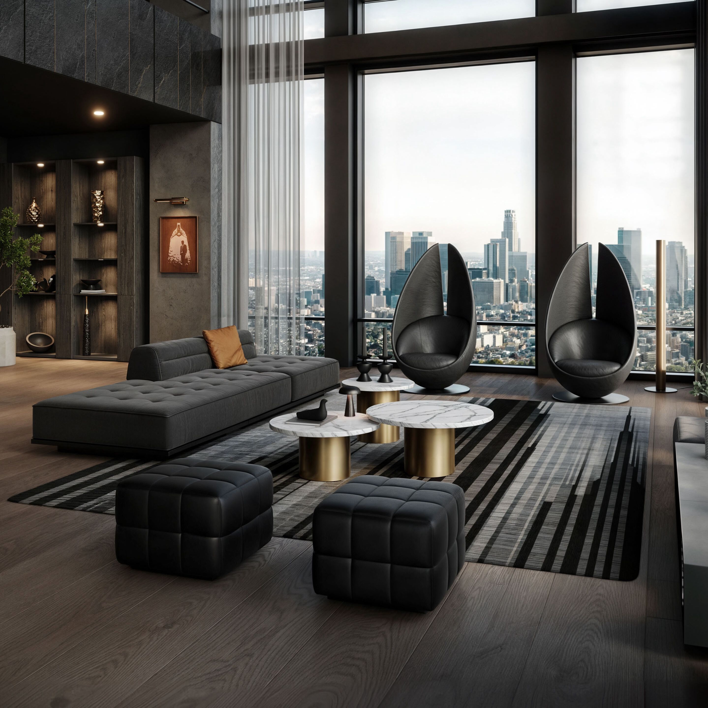 Прямоугольный шерстяной ковер Wayne Enterprises Home Collection WE-006 ARCH-00017647 - Вид №2