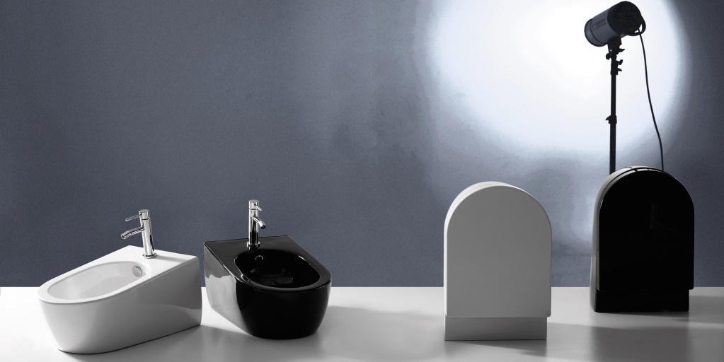 SMVSNW Подвесной унитаз настенный Белый Ceramica Cielo SMILE Италия - Вид №2