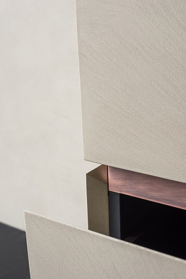 Подвесной шкаф для умывальника с ящиками со встроенной раковиной Moab DRESSCODE ARCH-00053463 - Вид №13