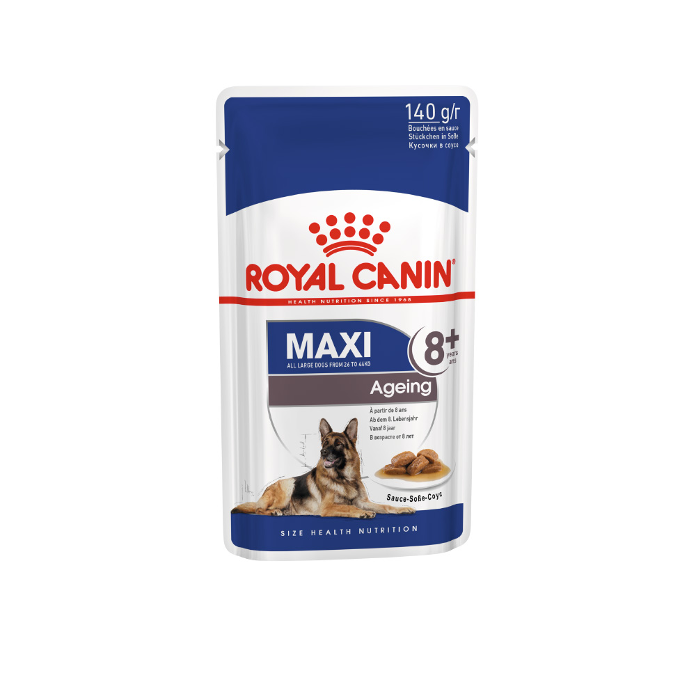 ПР0048351 Корм для собак для крупных пород старше 8 лет, соус пауч 140г ROYAL CANIN 