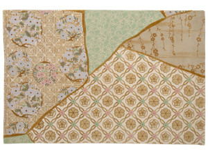 Прямоугольный ковер ручной работы