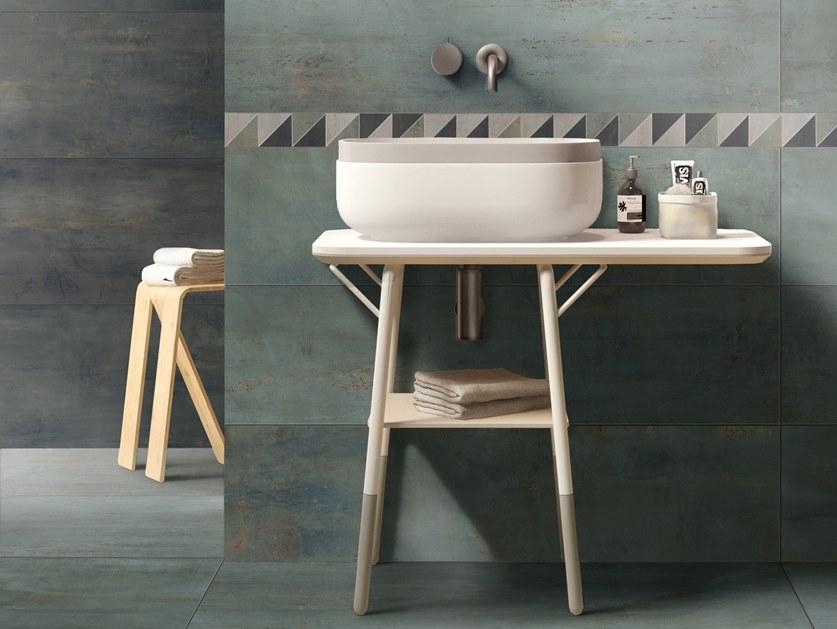 Flaviker Стены / напольная плитка из керамогранита под металл sun-id-1484689 - Вид №8