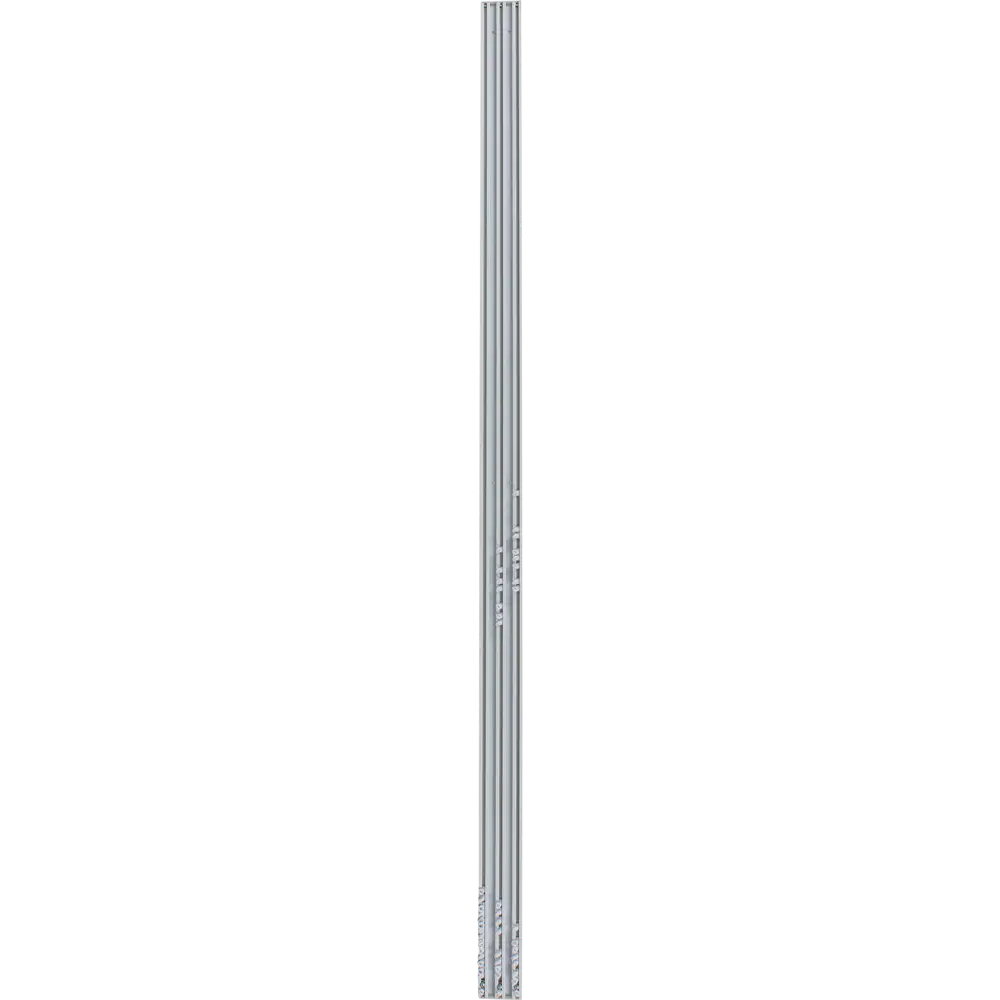 Карниз шинный трехрядный с потолочным держателем 160 см алюминий цвет белый ORBIS STLM-2063604 - Вид №1