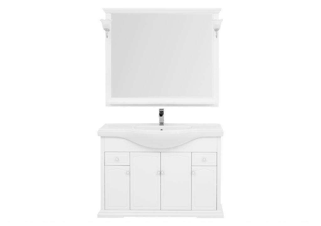 Мебель для ванной Aquanet Лагуна Классик 120 белый 00175443 - Вид №2