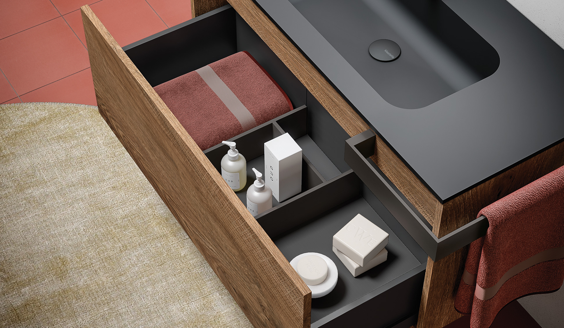 Gim – the drawer divider Mastella  Мебелировка  - Вид №2