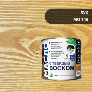 Масло с твердым воском Mighty Oak цвет бук 2.2 л