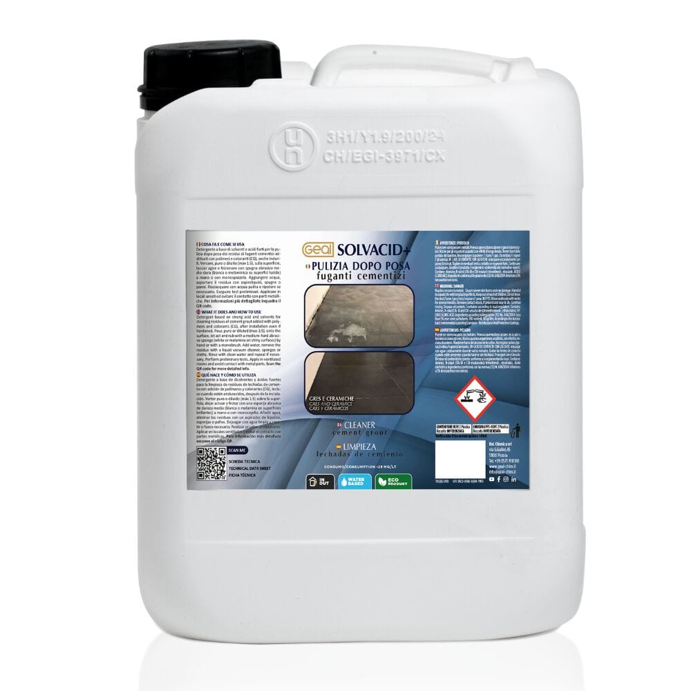 Очистка после укладки цементных фуганти Geal SOLVACID+ ARCH-00040383 - Вид №1