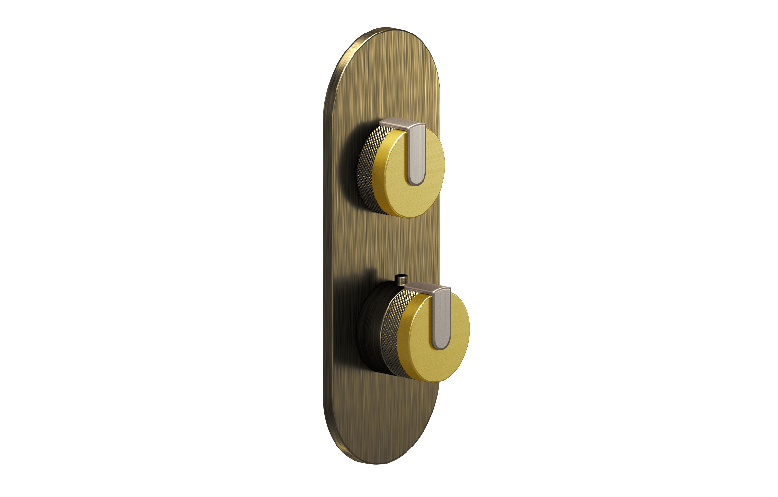 E-8026-R1BBE0-L1BNi-VBB-T Планка M-Series с 2 ручками - Внешняя часть GRAFF MOD+