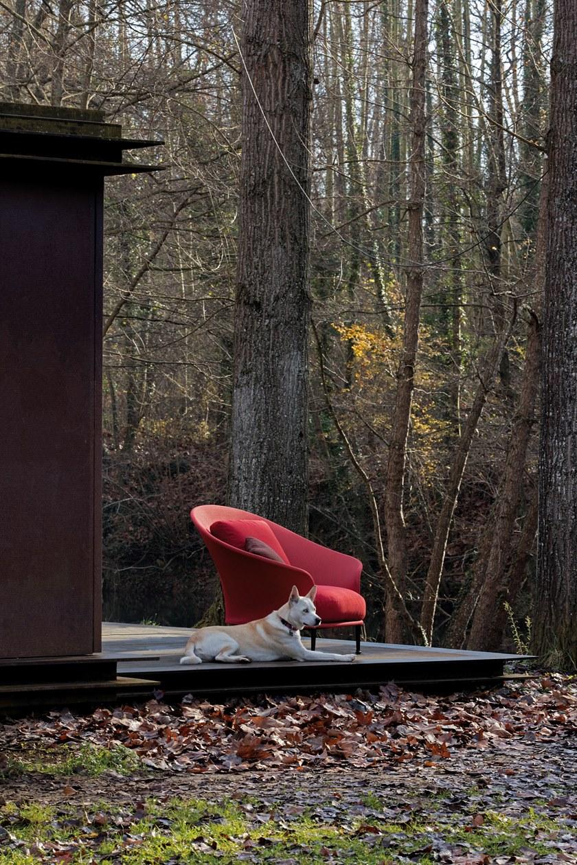 EXPORMIM Садовое кресло из ткани с подлокотниками Liz C831 - Вид №12